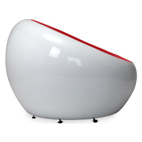Pada Ball Chair Armchair - Faux Leather
