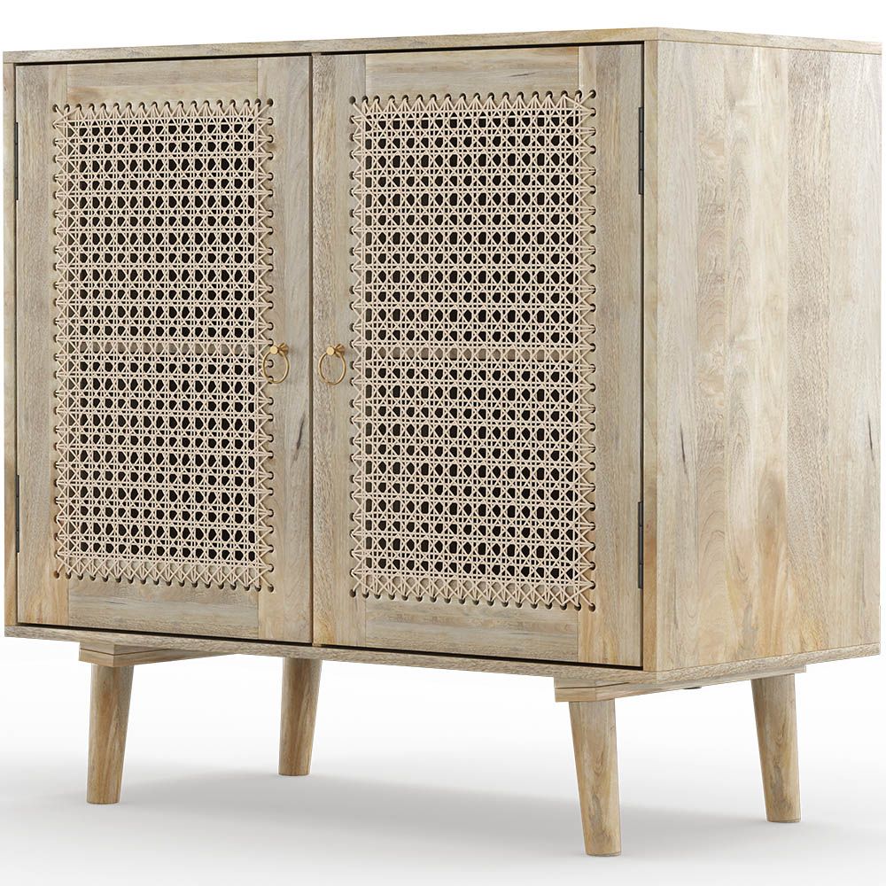 Drewniany kredens - Boho Bali Design -  Orta